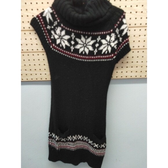Body Central Sweater Dress Size Med Black  White Has Pockets - Picture 1 of 8